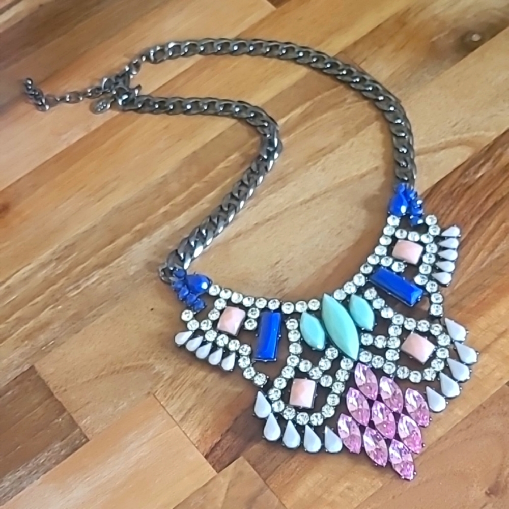 LOGO Links by Lori Goldstein Statement Necklace